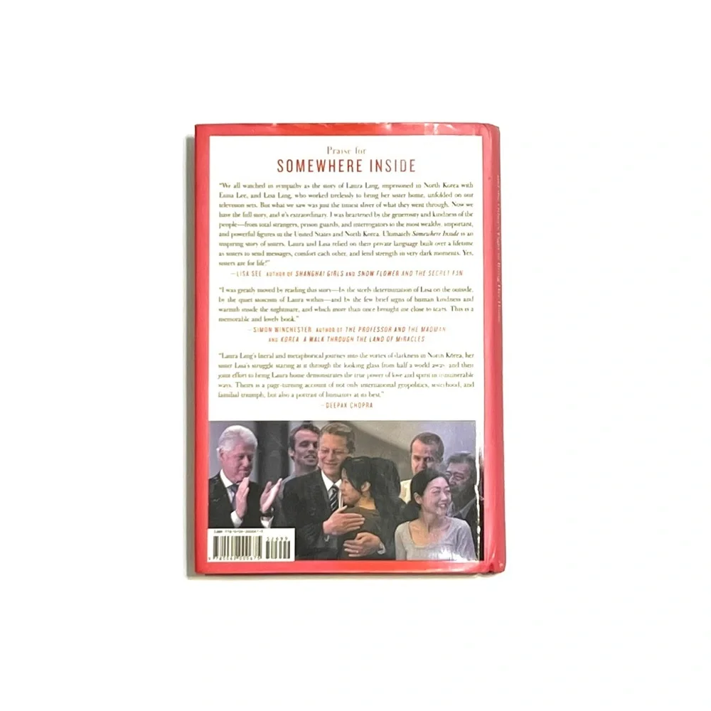 Somewhere Inside Captivity in North Korea Hardcover Book by Laura and Lisa Ling